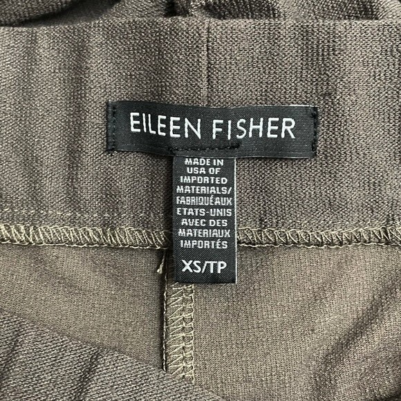 Eileen Fisher Stretch Crepe Bootcut Pull-On Trouser Pants in Rye Women’s Size XS - Picture 7 of 12
